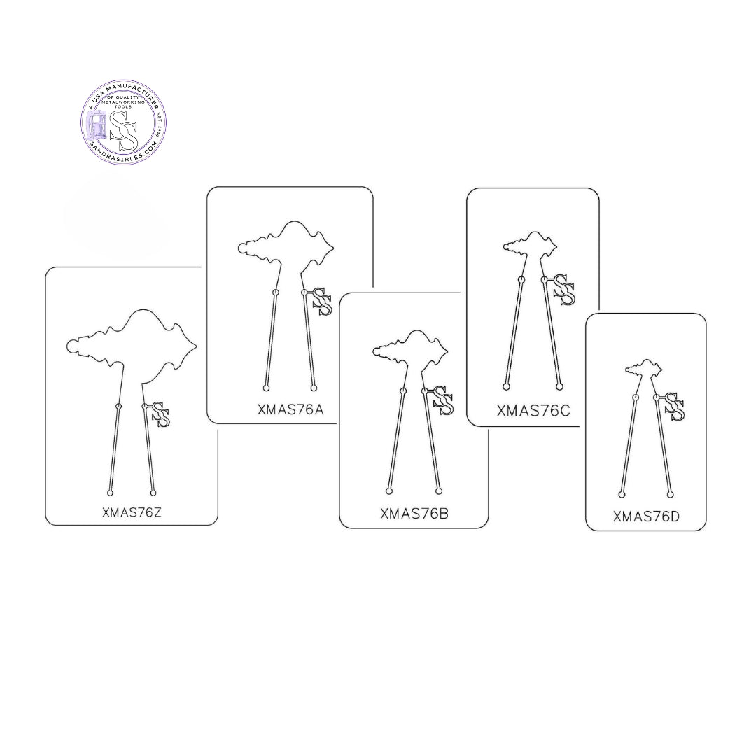 PANCAKE DIE XMAS76 CHRISTMAS ORNAMENT